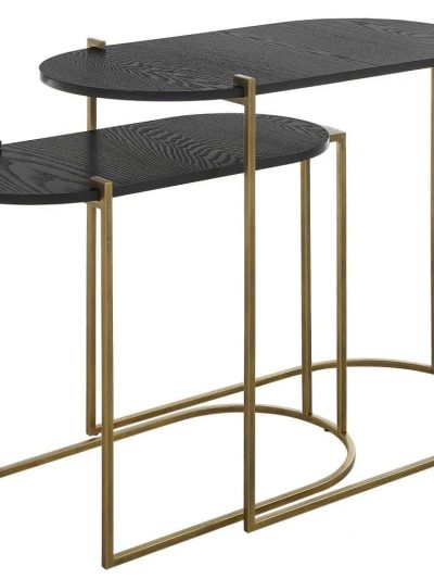 Bailey Street Home Nesting Table Set Of 2, 22 Inches Tall, 26.5 Inches Wide - 208-Bel-4972028