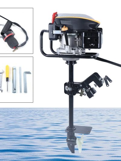 4-Stroke 3.2KW Outboard Boat Motor Engine With Air Cooling System