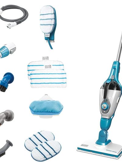 7-in-1 Steam Mop With Steam Gloves And Handheld Steam Device - 1300 Watts