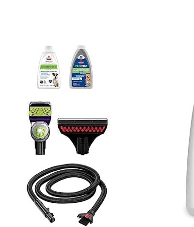 BISSELL Revolution HydroSteam Upright Deep Cleaner, Black, 1-Gallon Clean Tank - 4123
