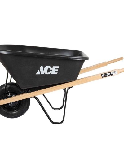 Ace Poly Residential Wheelbarrow 6 Cu Ft
