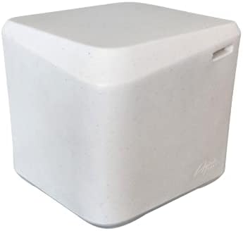Aqua Outdoors Small Side Table For Pool Sun Shelves And Patio Surfaces, White Granite - Shallow Shelves Up To 10 in