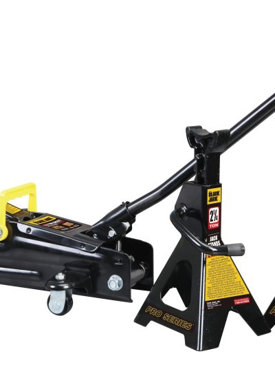 Black Jack 2.25 Ton Trolley Jack With 2.25 Ton Jack Stands In Case - T82253W