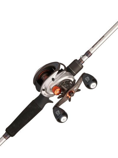 Abu Garcia Low Profile Baitcast Rod And Reel Combo, 7 ft 4 in, 5.4:1 - Revo 5 X