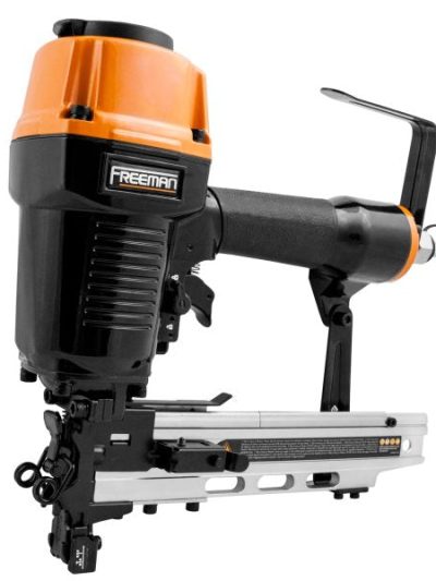10.5-Gauge Pneumatic Fencing Stapler, 1/2-in Medium Crown Construction Staple Gun With Case