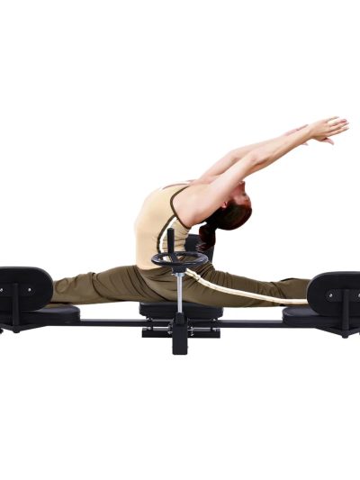 Aiqidi Pro Leg Stretcher Stretching Machine, 220lbs, Black
