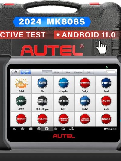Autel MaxiCOM Automotive Diagnostic Scanner With 7-inch LCD Touchscreen - MK808S