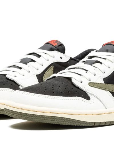 AIR JORDAN 1 Low OG Women's Sneakers - Travis Scott Olive