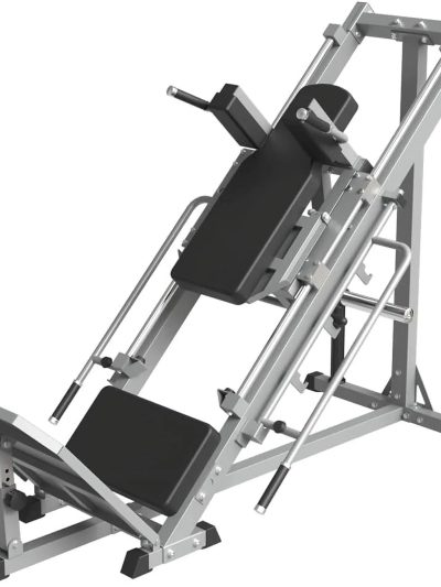 2-In-1 Leg Press And Hack Squat Machine With Linear Bearing - 45-Degree