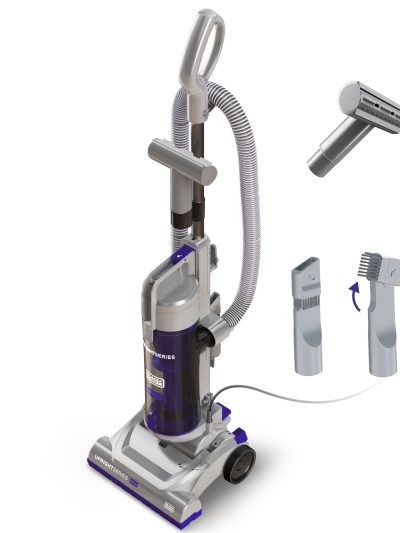 Black + Decker UprightSeries Lite Pet Upright Vacuum With Pet Hair Attachment - BDUR10-PET
