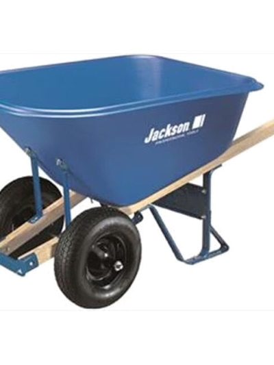 Ames Heavy Duty Poly Wheelbarrow, 10.5 Cu Ft - 225176