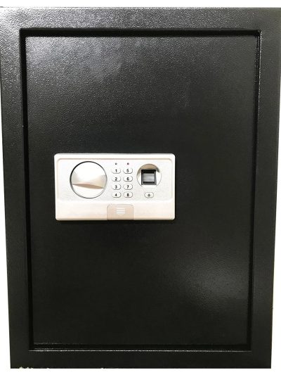 ABLEHOME Biometric Electronic Recessed Hidden Wall Safe - 100 Fingerprints