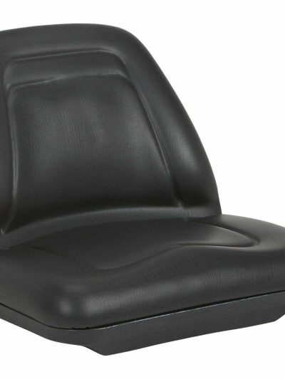 A & I Deluxe Midback Utility Lawn Mower Seat, 18 in Wide x 15.25 in Tall x 19.25 in Deep - TM555BL