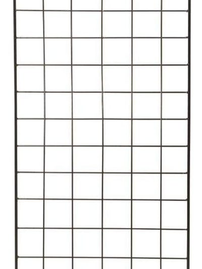 American Garden Works Narrow Screen Trellis, Black 64.25"H - STNMB